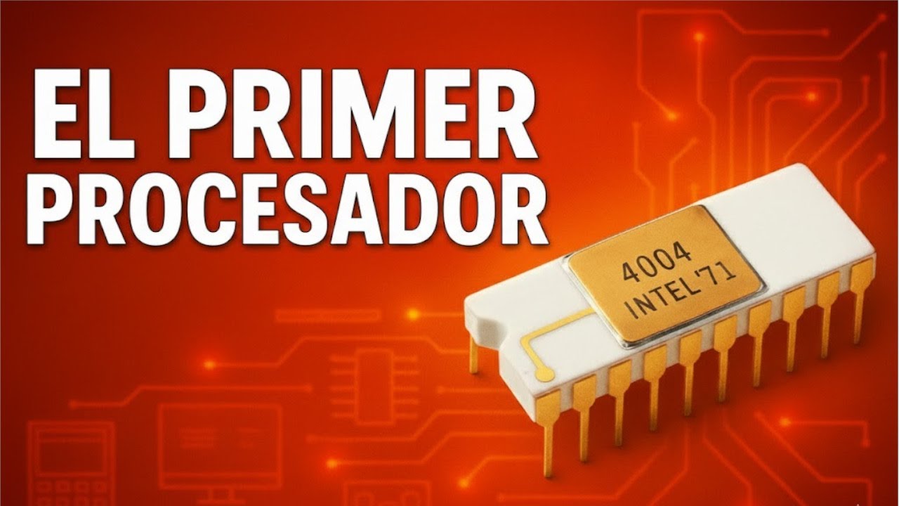 El Primer Procesador : La Historia Oculta del Intel 4004 y Cómo Fue ...