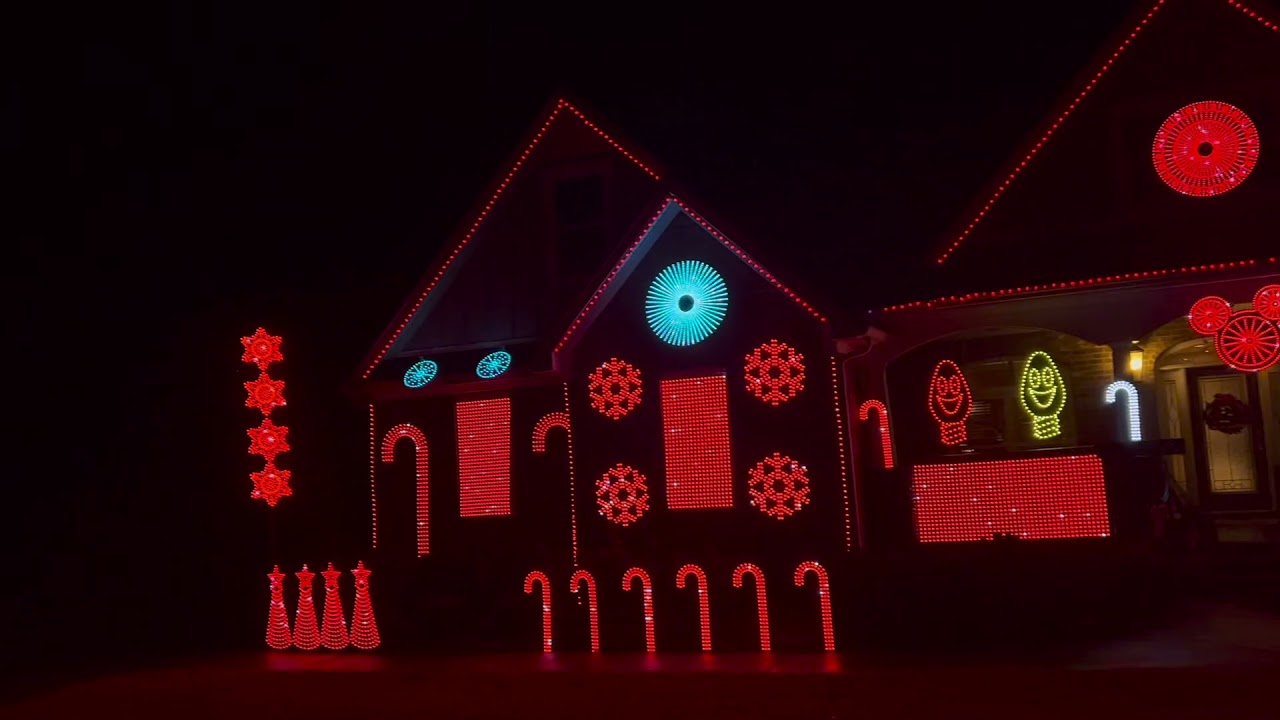 You Make Me Feel Like Christmas McFarland Family Light Show 2021