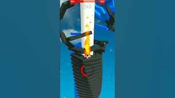stack ball 3D gameplay 😱😱#youtubeshorts #gaming #sortvaral #stackballgame #gameplay #sortfeed