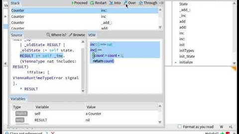 debugging Smalltalk with VDM