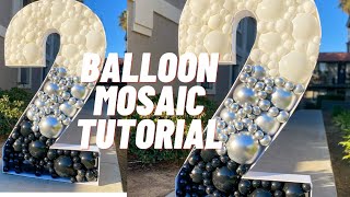 HOW TO: MAKE A BALLOON MOSAIC | Time-lapse News