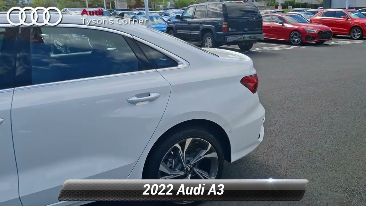 Used 2022 Audi A3 Premium 40 TFSI Front-Wheel Drive S tronic, Vienna, VA UA28019