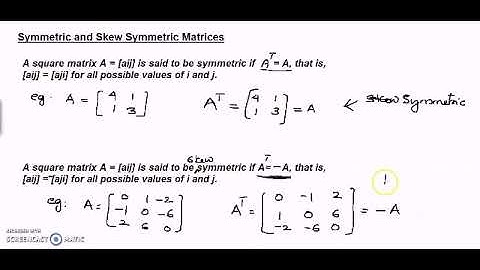 Chapter 3  Matrices...Transpose