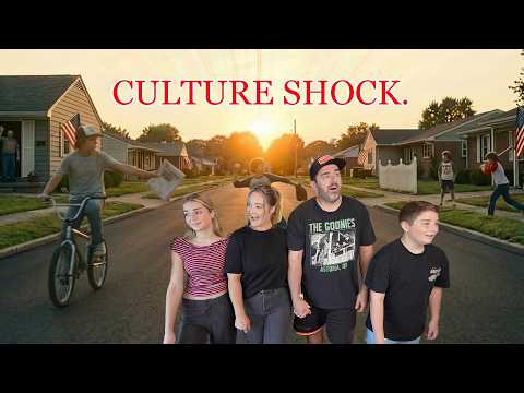 New Zealand Family Walk Through An American Neighbourhood For The First Time (this Is So Different!)