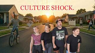 New Zealand Family Walk Through An American Neighbourhood For The First Time (this Is So Different!)