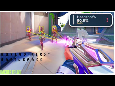 BOUGHT FIRST BATTLEPASS | Valorant#valorant  #live  #valorantindia  #hackerfflive  #viral  #trending