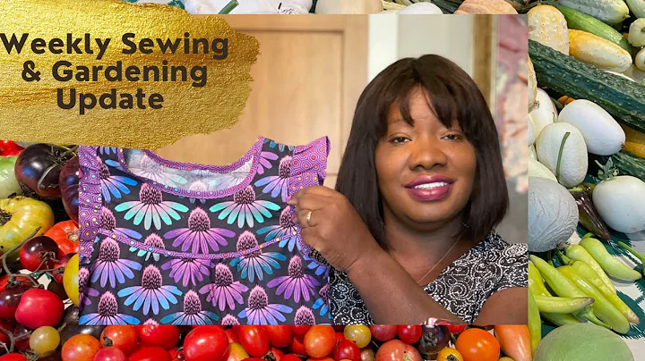 Weekly Sewing & Gardening Update : Dress A Girl, N...