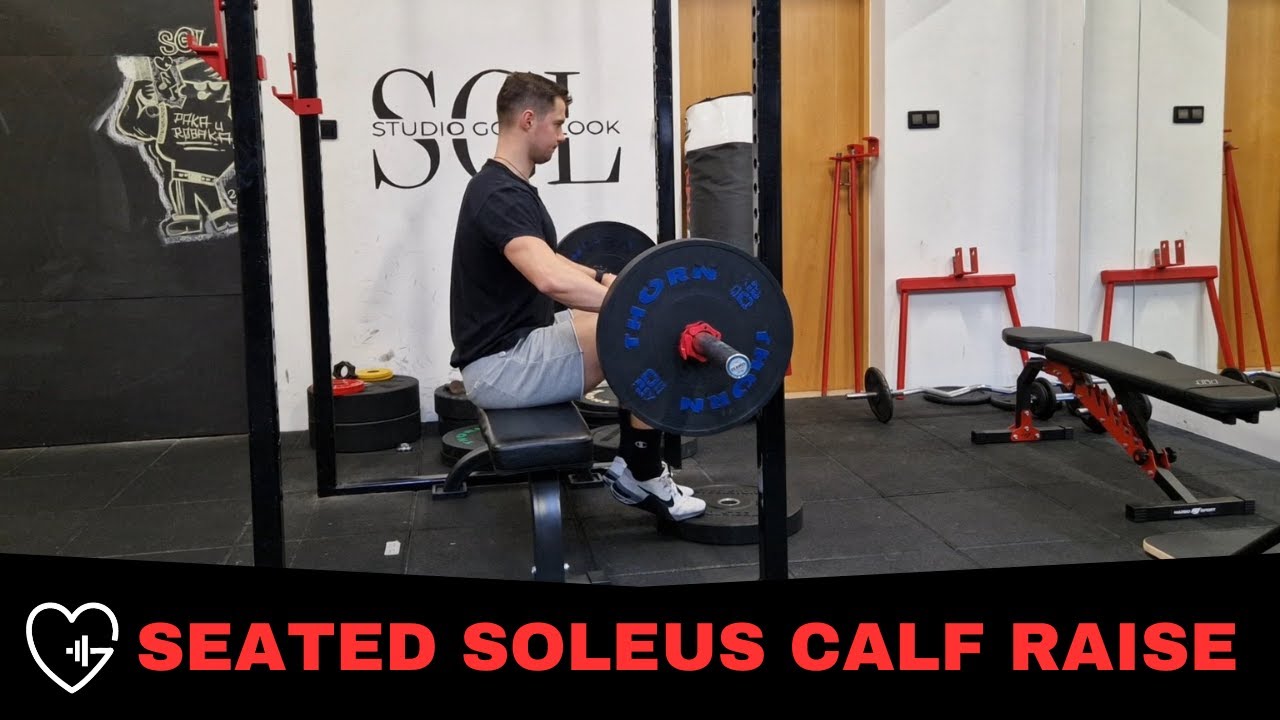 Seated soleus calf raise / Wznosy na palce w siadzie - YouTube