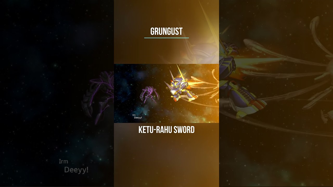 SRW30 Grungust - Ketu-Rahu Sword 