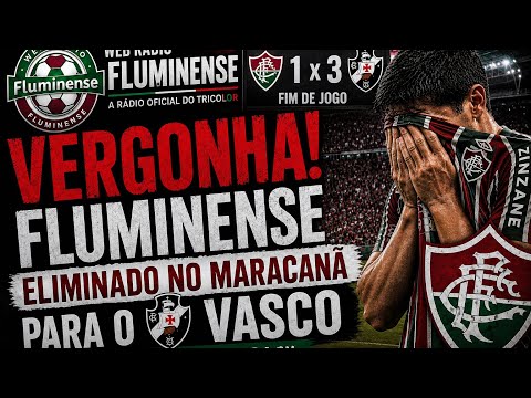 Fluminense está eliminado da copa do Brasil!!