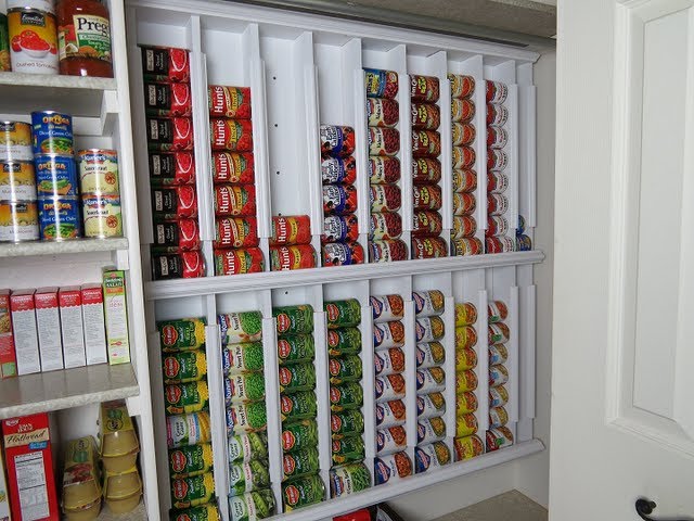 Pantry Storage Ideas: 16 Top Canned Food Storage Hacks  Kitchen  organization diy, Diy pantry, Canned food storage