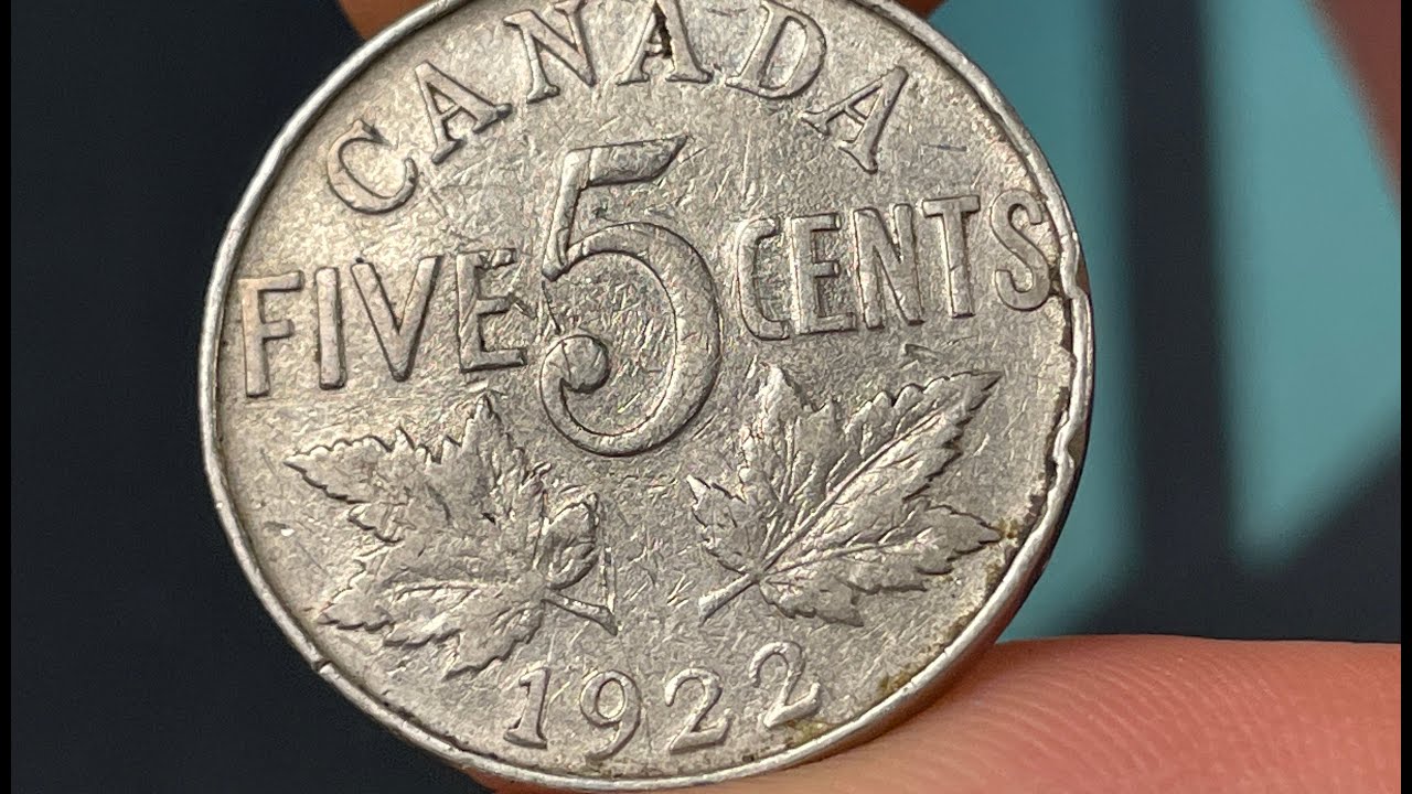 How Much Is A 1922 Canadian Nickel Worth
