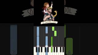 The Last of Us – Vanishing Grace 🎮 | Piano Cover in Synthesia Shorts! #shorts