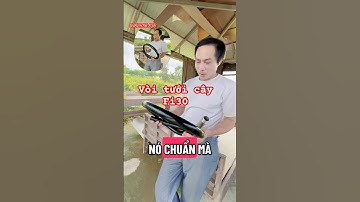 Mê mẩn nắn sờ Vòi tưới cây fi30 #tuanbonsai #dây_vòi_cao_su #vòi_tưới_cây #voituoicay #kaozu