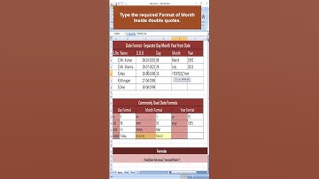 Simple Time Saving Tip to split Day Month Year from Date in Excel