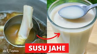 RESEP SUSU JAHE UNTUK JUALAN