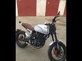 Минск скремблер(Scrambler)SCR-250 доработка глушителя