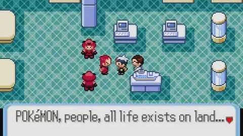 Pokemon Ruby Walkthrough Part 8: team magma in slateport!!?