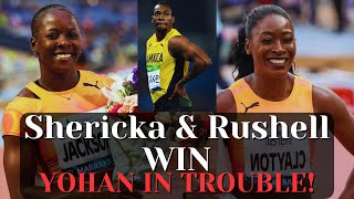 Shericka & Rushell Win | Yohan In Trouble | Rabat Diamond League