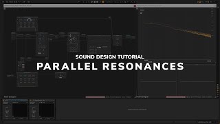 Create unique sounding synths with parallel resonant filters