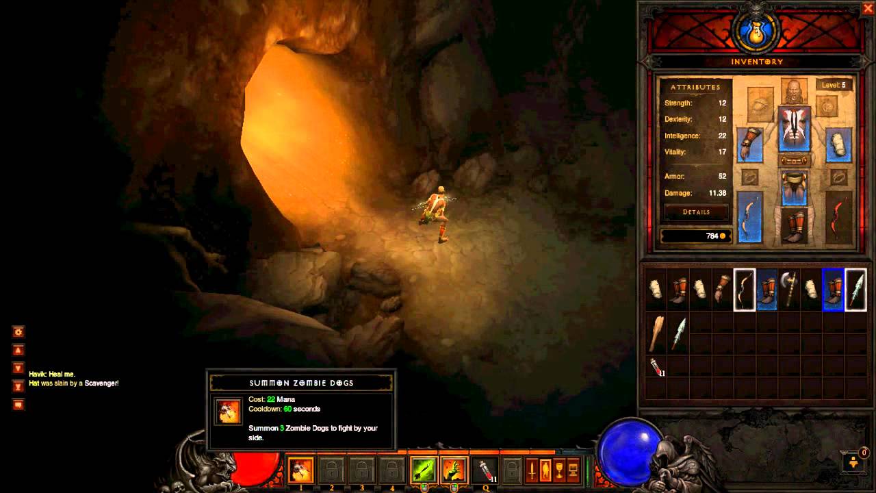 Diablo III The Weeping Hollow (Quest) PART 1 YouTube