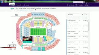 Ticket prices drop for National Championship game
