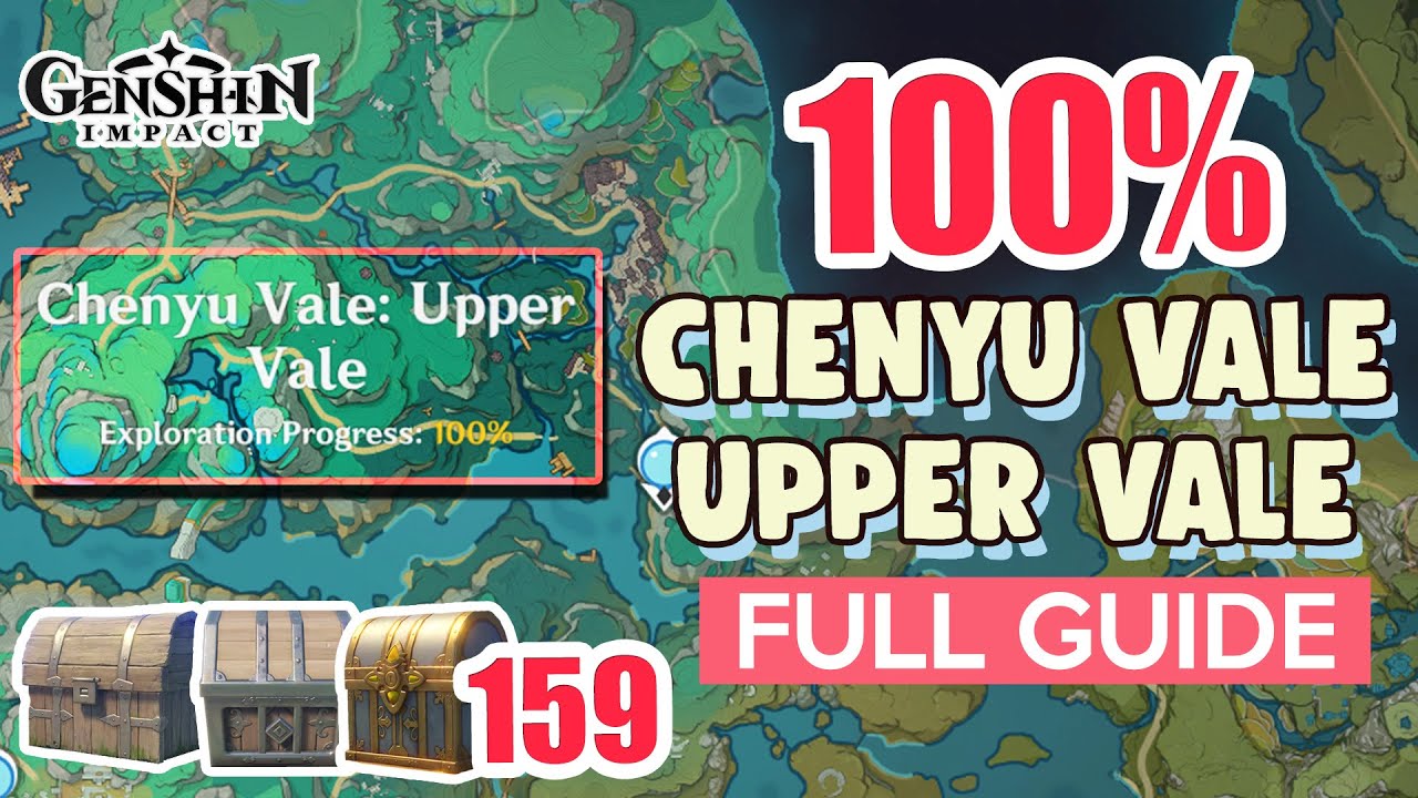 How To Chenyu Vale Upper Vale 100 FULL Exploration Chenyu Vale ALL how-to-chenyu-vale-upper-vale-100-full-exploration-chenyu-vale-all