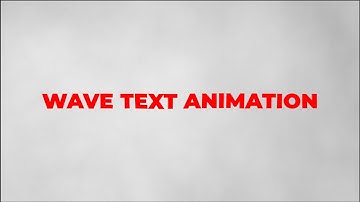 EASY WAY TO MAKE WAVY TEXT ANIMATION IN DAVINCI RESOLVE