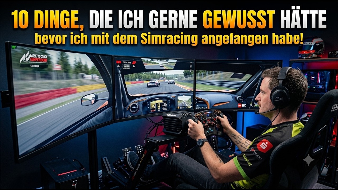 💸 Die 10 teuersten Sim Racing Fehler – und wie du sie vermeidest! - YouTube