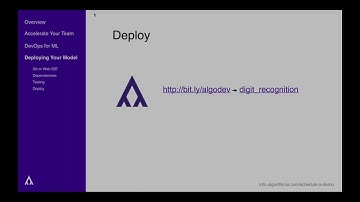 Deploying Your Machine Learning Model
