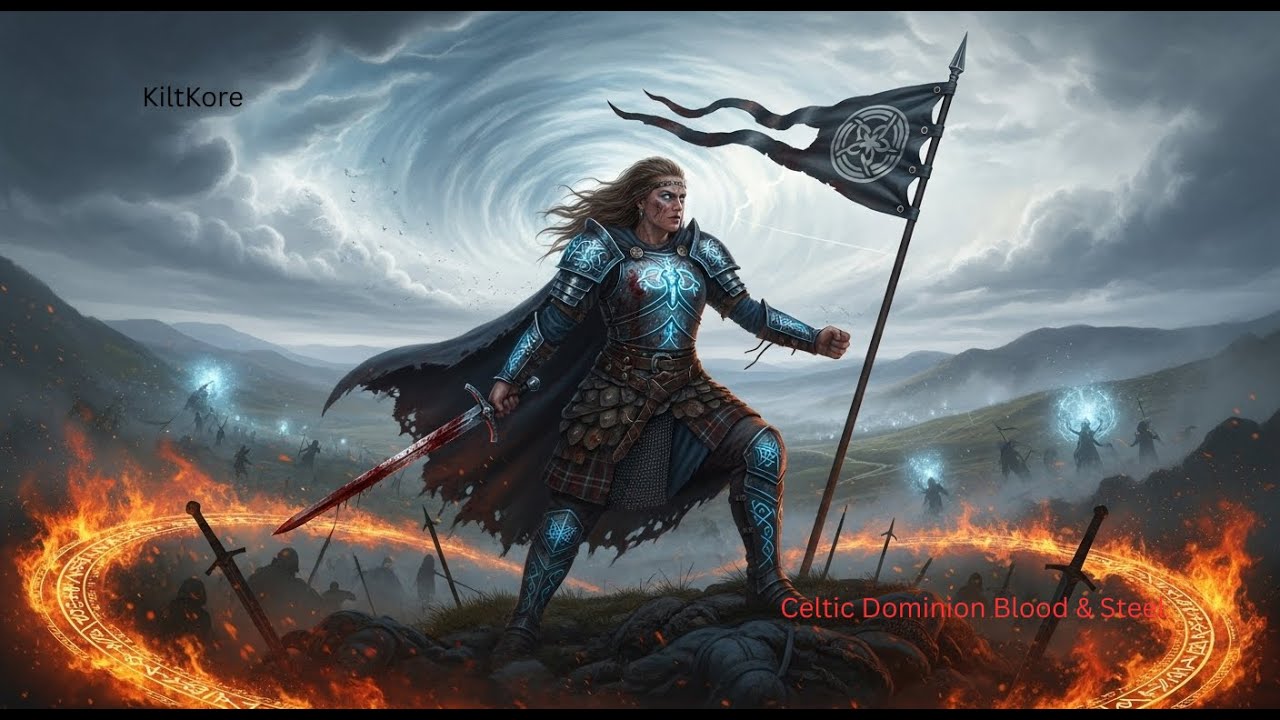 Celtic Dominion Blood & Steel Celtic Metal Battle & Bagpipes