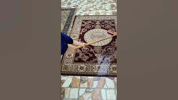 محلاه غسيل السجاد فى البيت منتهى النظافه عن الدراى كلين وتحدى 