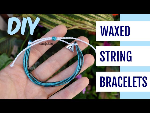 How to Make a Wax Cord Bracelet (A Pura Vida Inspired DIY) - Adventures of  a DIY Mom