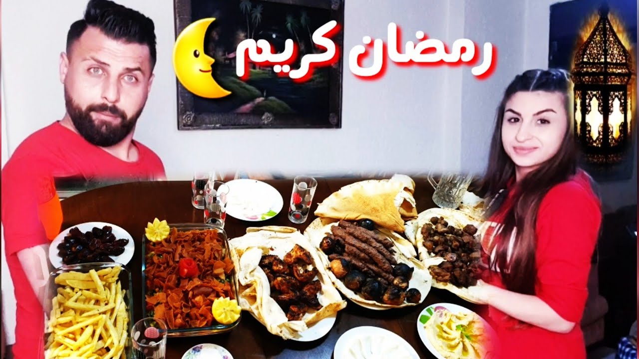 مطبخ ريتشو وننوش في رمضان عملنا(مشاوي حلبية)فضحنا ريتشو قدام الضيوف🤦‍