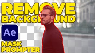 Mask Prompter After Effects Tutorial | Remove Background With AI