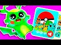 What sound does PIKACHU? | Cartoons for Kids | Groovy the Martian