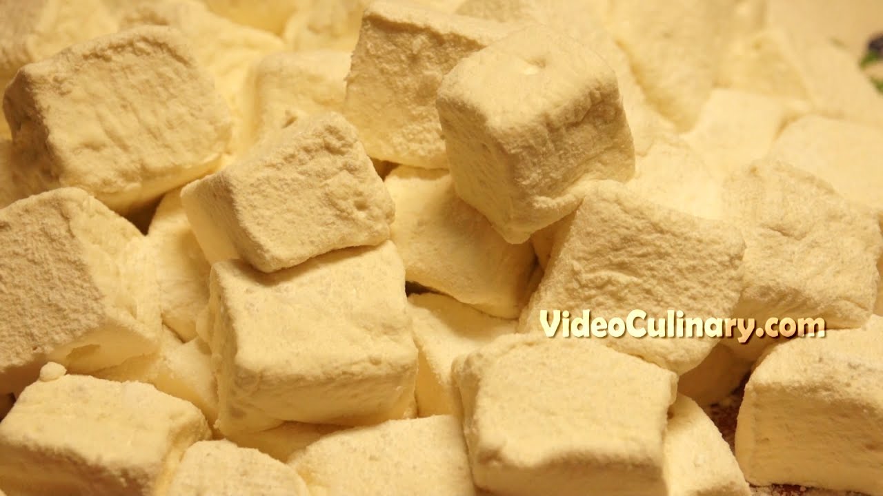 Homemade Marshmallows Recipe - Video Culinary