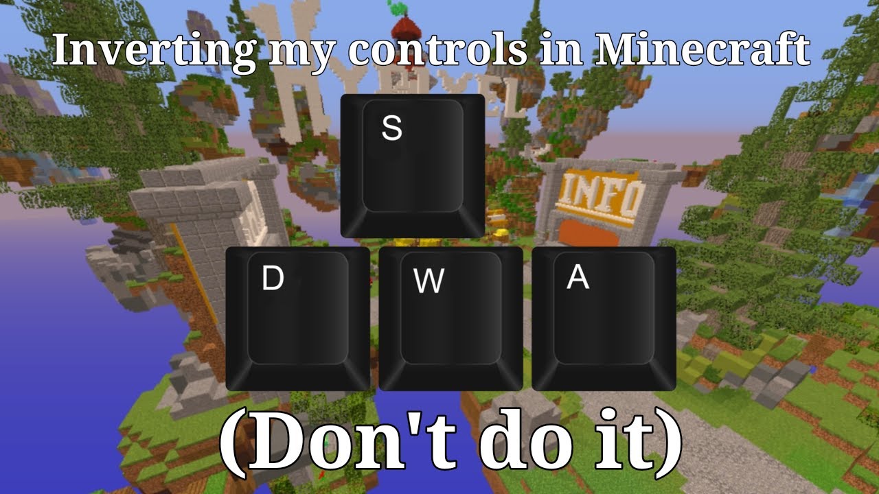 So I Inverted My Controls and Tried to Play Hypixel... - YouTube