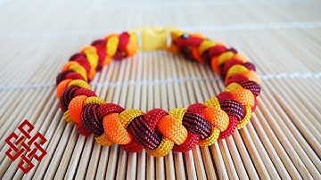 How to Make a 4 Strand Round Braid Paracord Bracelet with Buckles Tutorial