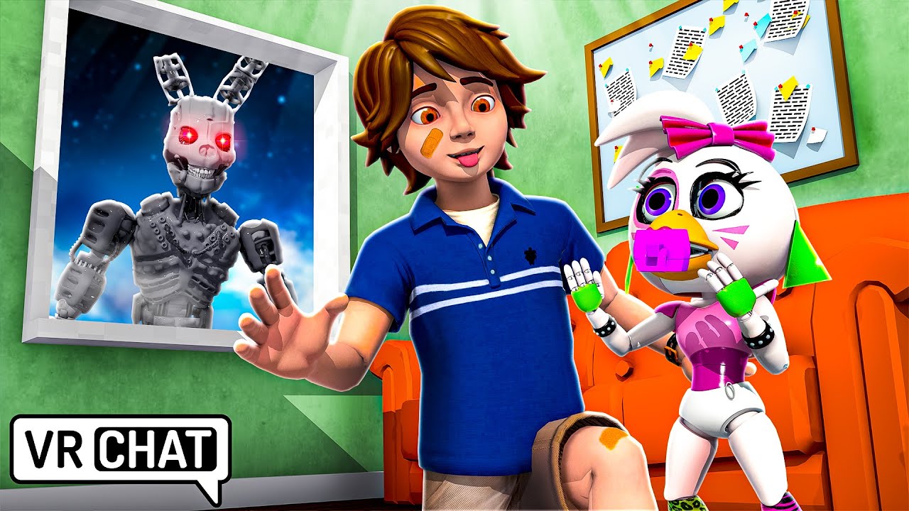 Baby Chica is in DANGER?! in VRCHAT