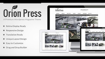 Orion Press - Retina and Responsive Magazine Theme | Themeforest Website Templates and Themes