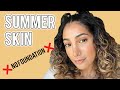 NO FOUNDATION - SUMMER NO MAKEUP MAKEUP - BRONZE AND GLOWY | AnchalMUA