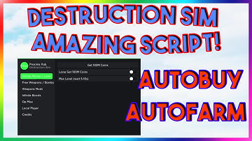 Destruction Simulator script roblox pastebin hack
