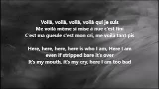 Barbara Pravi - Voilà - (Lyrics   English translation) - France - Eurovision 2021