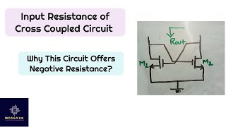 Cross Coupled MOSFET Input Resistance | Negative Resistance Circuit | Cross Coupled Pair