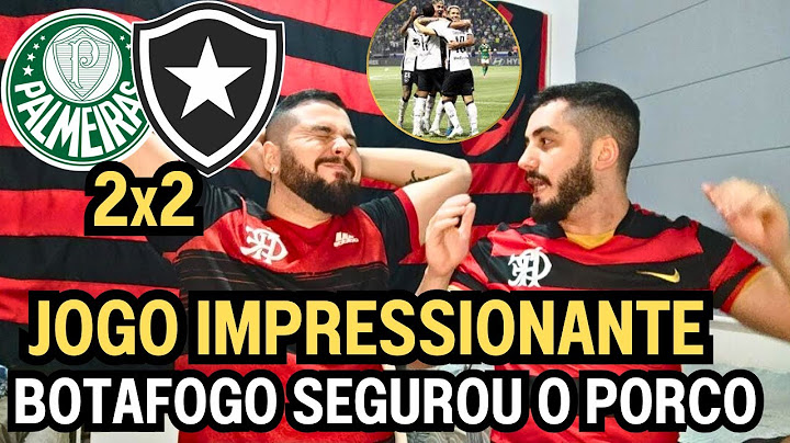 REACT MELHORES MOMENTOS PALMEIRAS 2X2 BOTAFOGO - EM JOGO INACREDITÁVEL  BOTAFOGO ELIMINA O PALMEIRAS