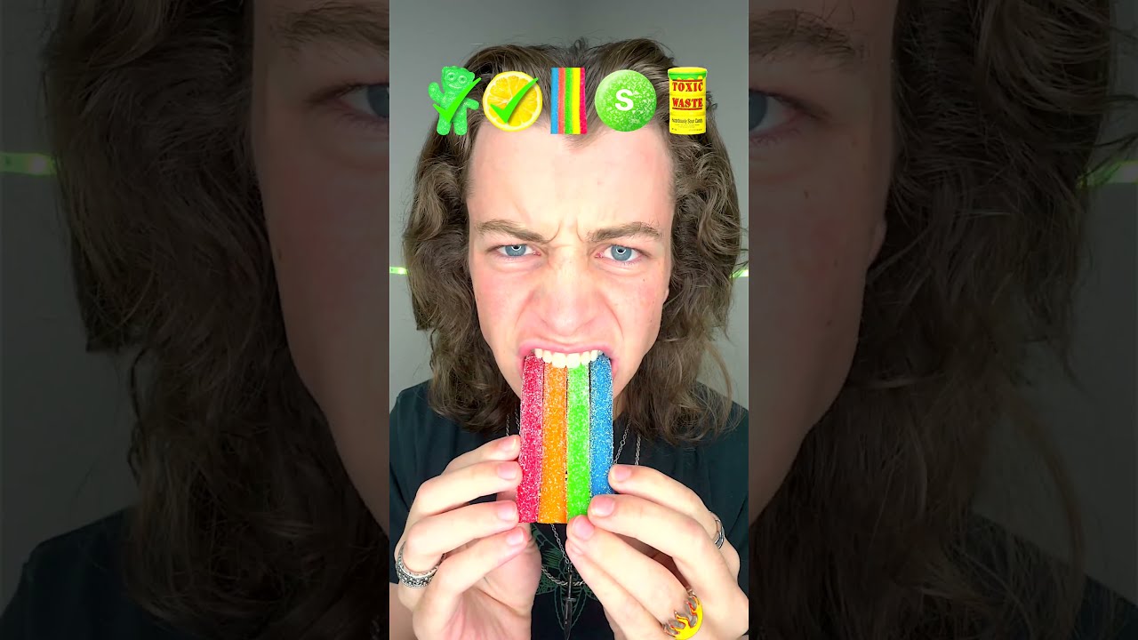 Extreme Sour Candy ASMR 