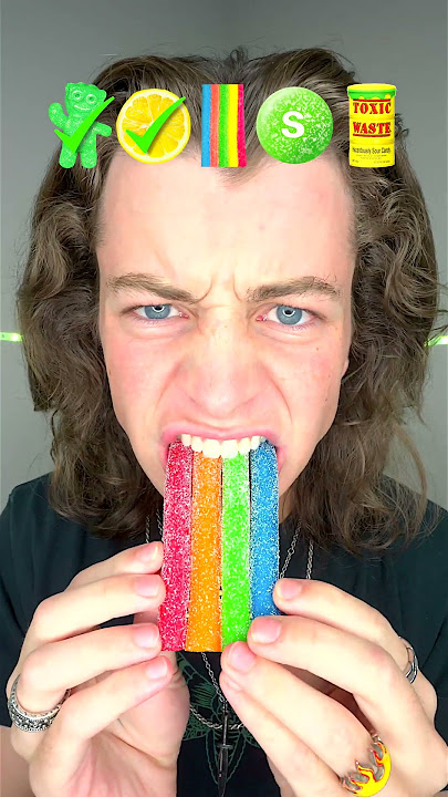 Extreme Sour Candy ASMR!? 🤤