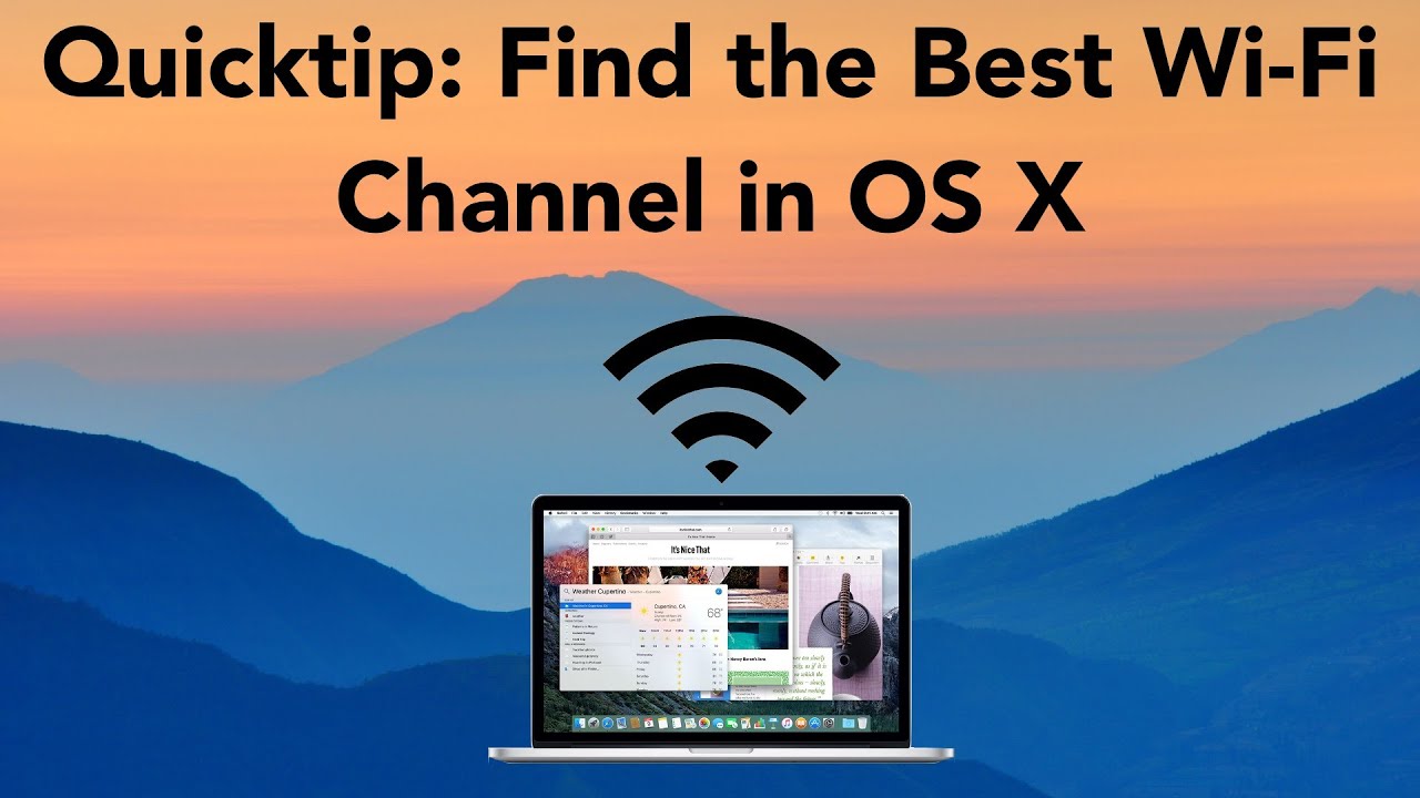 how to check wifi channel on mac how to check wifi channel on mac