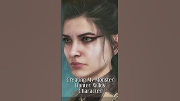 My Custom Monster Hunter Wilds Character #shorts #monsterhunterwilds